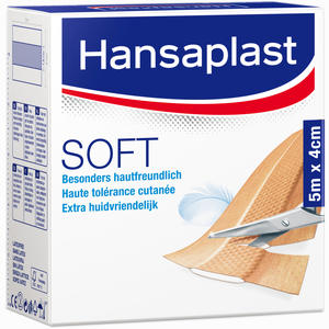 Hansaplast Soft 5mx4cm Rolle 1 Stück - ab 10,65 €