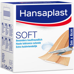 Hansaplast Soft 5mx6cm Rolle 1 Stück - ab 13,90 €
