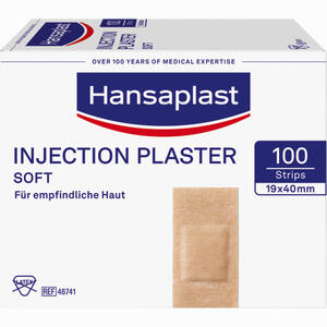 Hansaplast Soft Injektionspflaster 1.9x4.0cm Strip  100 Stück - ab 7,00 €