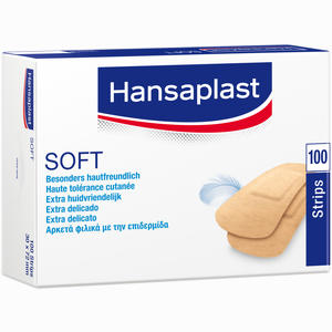 Hansaplast Soft Strip 3.0x7.2cm  100 Stück - ab 0,00 &euro;