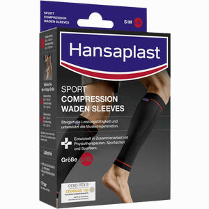 Hansaplast Sport Compression Waden- Sleeves Gr. L Bandage 2 Stück - ab 0,00 €