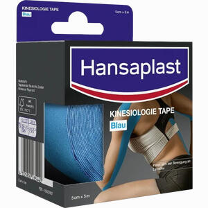 Hansaplast Sport Kinesiologie Tape Blau Bandage 1 Stück - ab 4,73 €