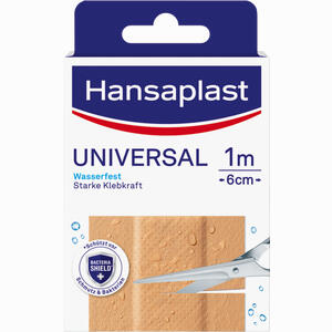 Hansaplast Universal Pflaster Wasserfest 1mx6cm  1 Stück - ab 0,00 &euro;