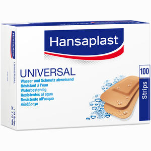 Hansaplast Universal Water Resist. 30x72mm Strips 100 Stück - ab 15,86 €