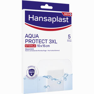 Hansaplast Wundverband Steril Aqua Prot 10x15cm 5 Stück - ab 5,54 €