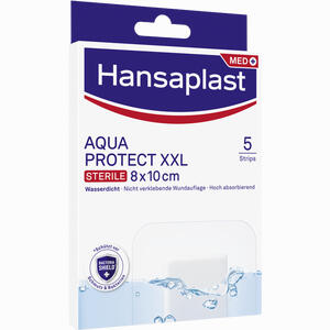 Hansaplast Wundverband Steril Aqua Protect 8x10cm Pflaster 5 Stück - ab 4,42 €