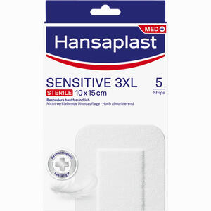 Hansaplast Wundverband Steril Sensitive 10x15cm Pflaster 5 Stück - ab 5,59 €