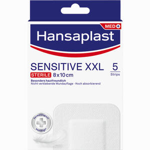Hansaplast Wundverband Steril Sensitive 8x10cm Pflaster 5 Stück - ab 3,53 €