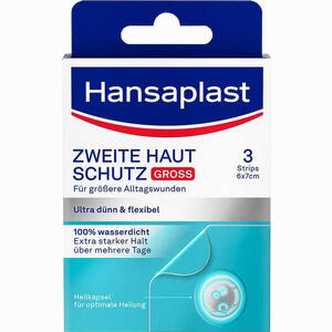 Hansaplast Zweite Haut Schutz Pflaster Groß 3 Stück - ab 3,58 €