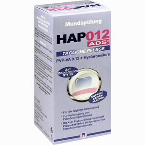 Hap012 Ads Mundspülung Pvp- Va 0.12 + Hyaluronsäure Spüllösung 200 ml - ab 8,56 &euro;
