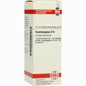 Haplopappus D6 Dilution 20 ml - ab 0,00 &euro;