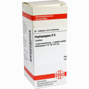 Haplopappus D6 Tabletten 80 Stück - ab 9,31 €