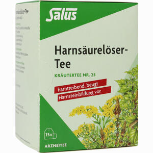 Harnsäurelöser- Tee Kräutertee Nr. 25 Salus Filterbeutel 15 Stück - ab 2,60 €