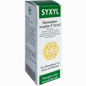 Harnsäuretropfen F Syxyl Lösung 50 ml