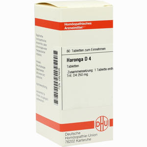 Haronga D4 Tabletten 80 Stück - ab 8,39 €