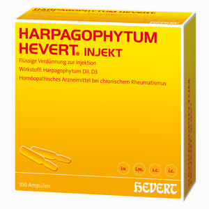 Harpagophytum Hevert Injekt Ampullen 100 Stück - ab 0,00 &euro;