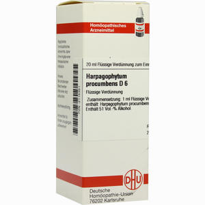 Harpagophytum Proc D6 Dilution 20 ml - ab 10,45 €