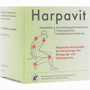 Harpavit Filmtabletten 100 Stück - ab 16,67 €