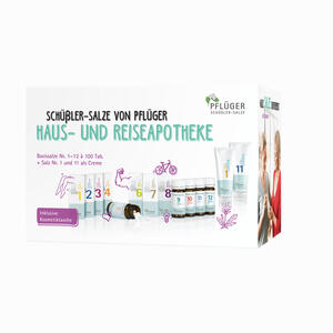 Haus/Reiseapotheke mit Schüssler Salzen Nr1- 12tab+ 1+ 11creme 1 Stück - ab 57,52 €