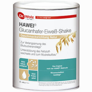 Hawei Glucanhafer- Eiweiß- Shake Natur 422 g - ab 25,50 &euro;