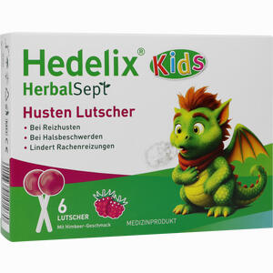 Hedelix Herbalsept Husten Lutscher Kids 6 Stück - ab 4,81 &euro;