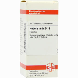 Hedera Helix D12 Tabletten 80 Stück - ab 0,00 &euro;