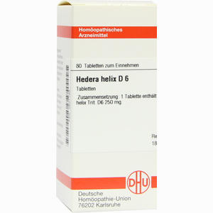 Hedera Helix D6 Tabletten 80 Stück - ab 0,00 &euro;
