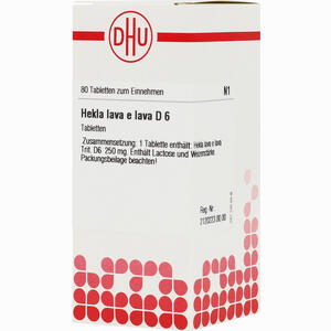 Hekla Lava E Lava D6 Tabletten 80 Stück - ab 7,98 €