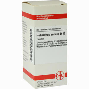 Helianthus An D12 Tabletten 80 Stück - ab 0,00 &euro;