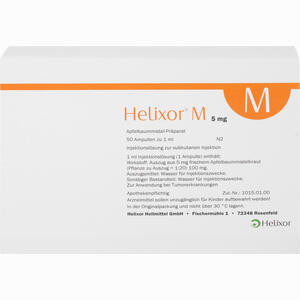 Helixor M Ampullen 5 Mg 50 Stück - ab 471,52 €