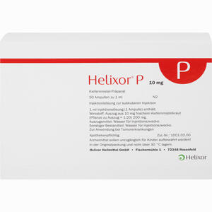Helixor P Ampullen 10 Mg 50 Stück - ab 462,27 €