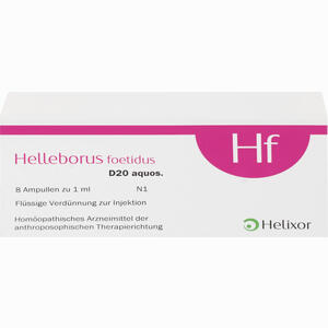 Helleborus Foetidus D 20 Aquos. Ampullen 8x1 ml - ab 53,99 &euro;