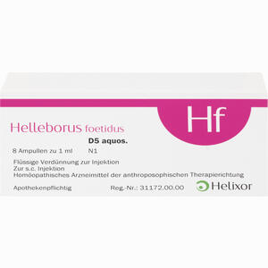 Helleborus Foetidus D5 Aquos. Ampullen 8x1 ml - ab 54,35 &euro;