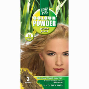 Hennaplus Colour Powder Golden Blond 50 Pulver 100 g - ab 9,60 &euro;