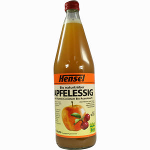 Hensel Apfelessig Naturtrüb M. 5% Acerola Bio Flasche 750 ml - ab 2,57 €