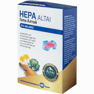Hepa Altai Kapseln  60 Stück - ab 16,19 €