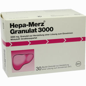 Hepa Merz Granulat 3000  30 Stück