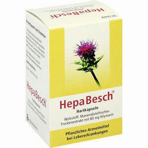 Abbildung von Hepabesch Kapseln 50 Stück Abbildung von Hepabesch Kapseln 50 Stück