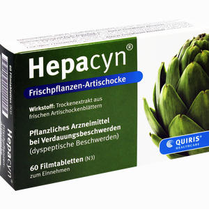 Hepacyn Frischpflanzen- Artischocke Filmtabletten 60 Stück - ab 0,00 &euro;