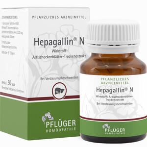 Hepagallin N Dragees 50 Stück - ab 12,62 €