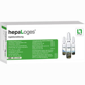 Hepaloges Injektionslösung Ampullen 50 x 2 ml - ab 47,30 €