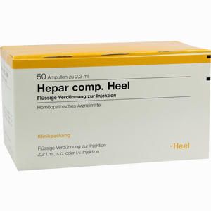 Hepar Comp. Heel Ampullen 50 Stück Hepar Comp. Heel Ampullen 50 Stück