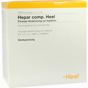Hepar Comp. Heel Ampullen 100 Stück - ab 147,59 €