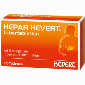 Hepar Hevert Lebertabletten  100 Stück - ab 15,35 €