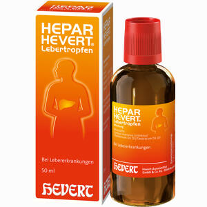 Hepar- Hevert Lebertropfen  50 ml Hepar- Hevert Lebertropfen  50 ml