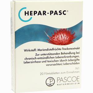 Hepar- Pasc Filmtabletten 20 Stück - ab 0,00 &euro;