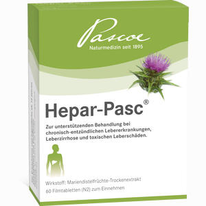 Hepar Pasc Filmtabletten 60 Stück - ab 23,30 €