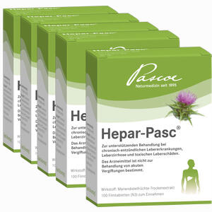 Hepar Pasc Filmtabletten 5 x 100 Stück - ab 0,00 &euro;