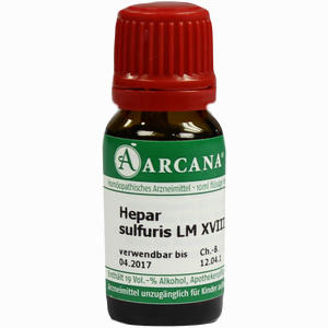 Hepar Sulfur Arca Lm 18 10 ml - ab 10,80 €