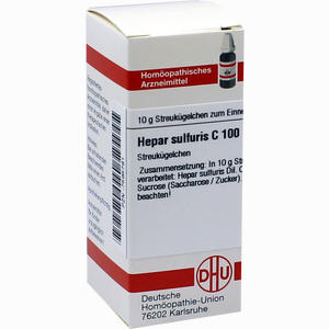 Hepar Sulfuris C100 Globuli  10 g - ab 0,00 &euro;